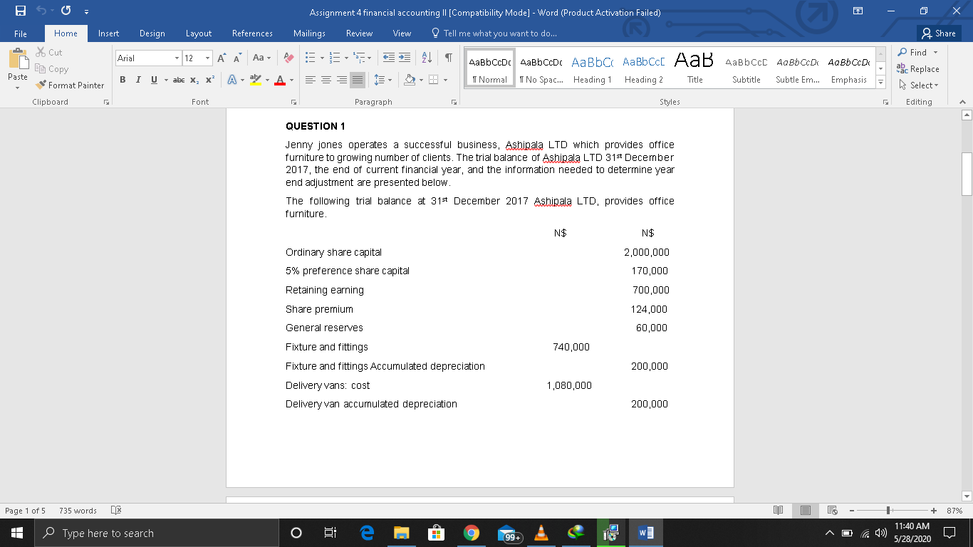 Solved 30 х Assignment 4 financial accounting || | Chegg.com