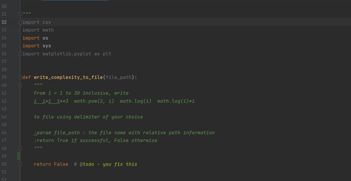 Solved Homework in Complexity calculations and | Chegg.com