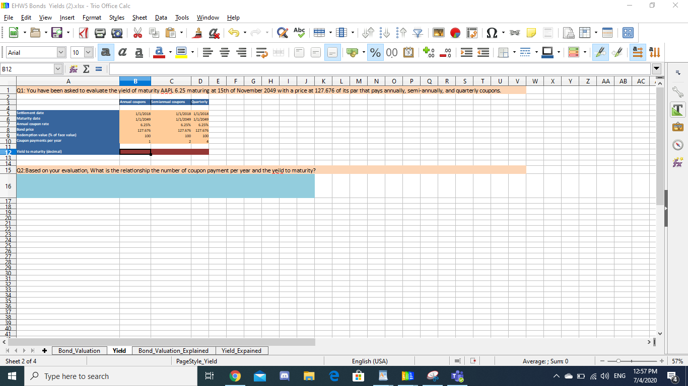 any excel expert that knows how to answer these | Chegg.com