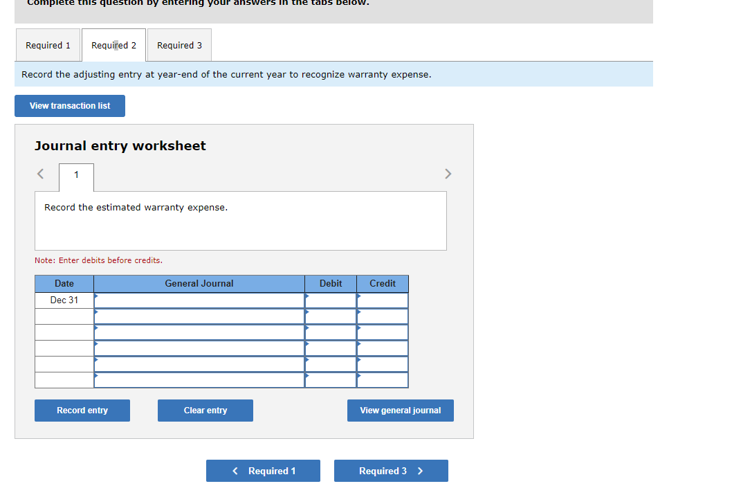 Solved Teau DA 9.2. Exercise, Warranty expense and liability
