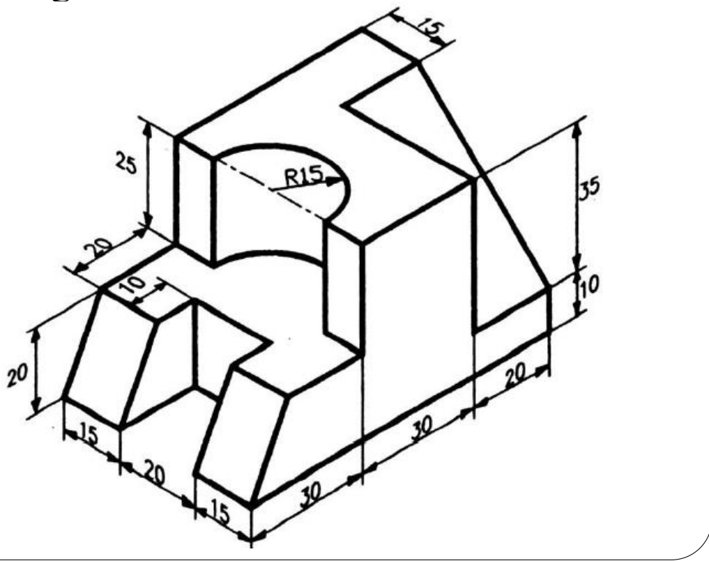 Solved draw this by using soldworks step by step with adding | Chegg.com