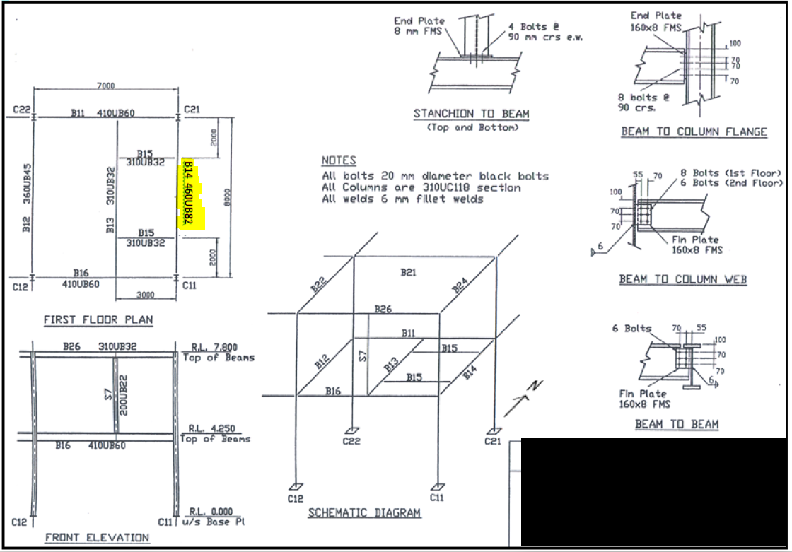 One Corner Of A Steel Framed Sugar Mill Building Is Chegg Com