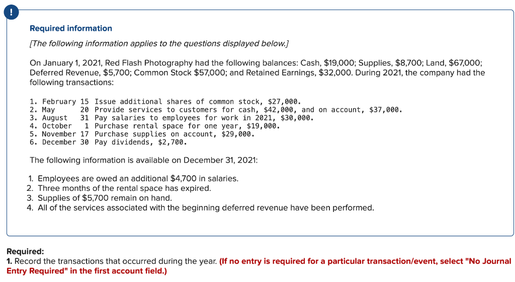 Solved a. Record the issuance of additional shares of common | Chegg.com