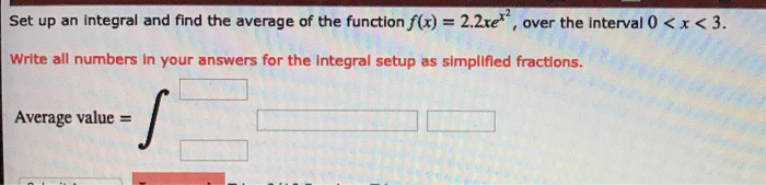 Solved Set up an integral and find the average of the | Chegg.com
