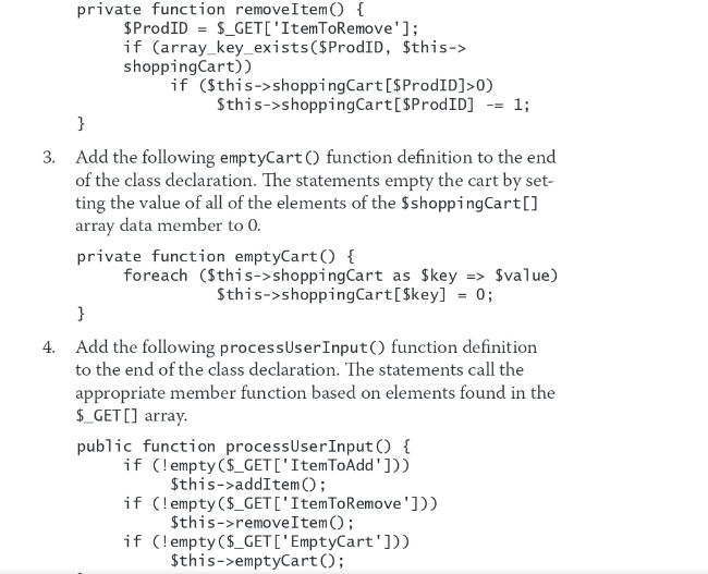 Solved In this project, you will add two member functions, | Chegg.com