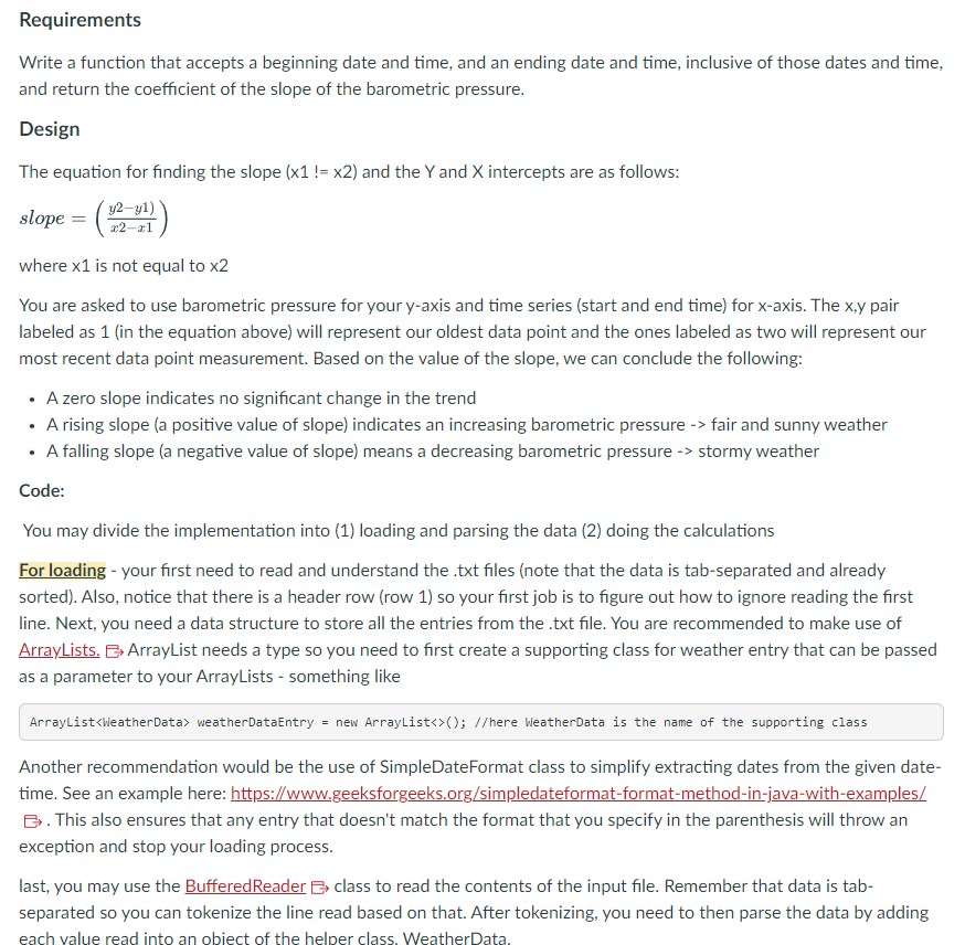 Solved In this project, you are calculating statistics from | Chegg.com