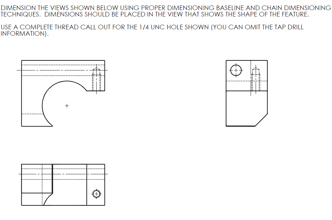 Solved CREATE AN ISOMETRIC VIEW FOR THIS PART AND A DETAILED | Chegg.com