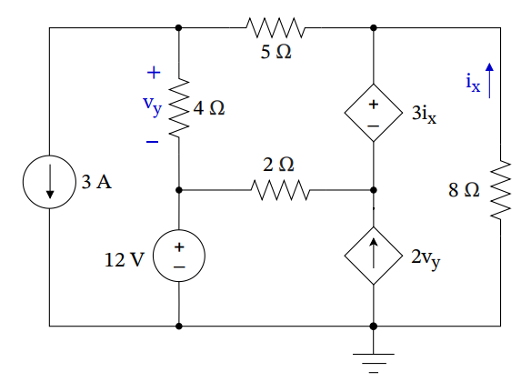 Solved Determine the mesh currents of the circuit in Fig. 1 | Chegg.com