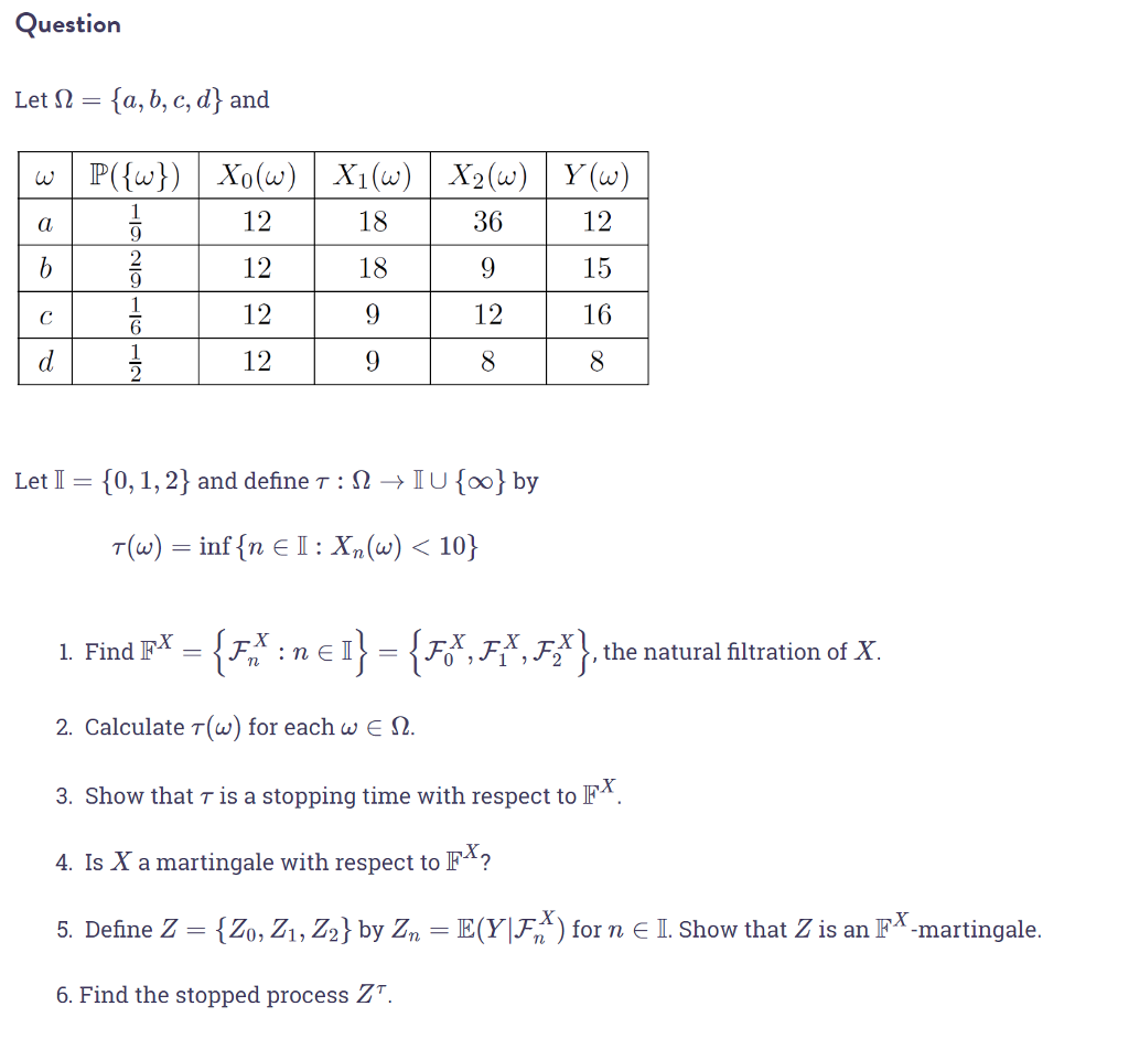 Question Let N A B C D And W P W 1 Z Xo W Chegg Com