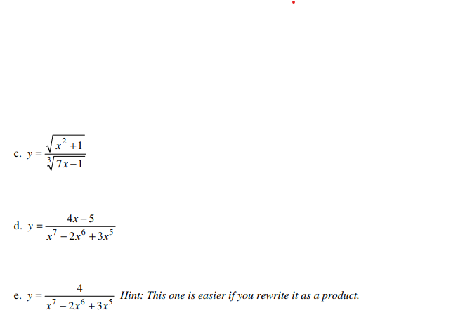 Solved Find The First Derivatives Of The Following 8895