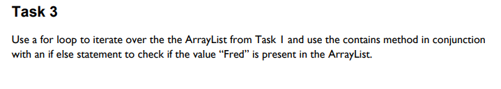 Solved Task 1 - Tutor Led Write a program which creates an | Chegg.com