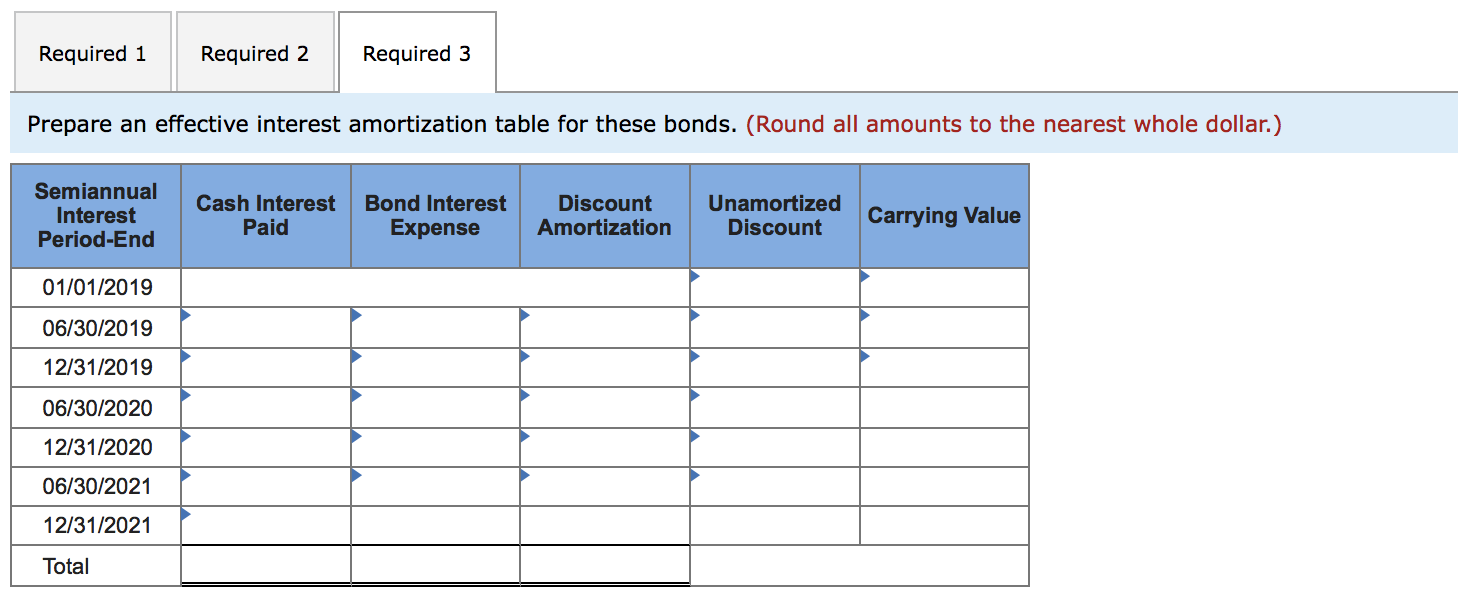 Solved Exercise 10-18B Effective Interest: Amortization of | Chegg.com