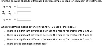 Solved Find the pairwise absolute difference between | Chegg.com