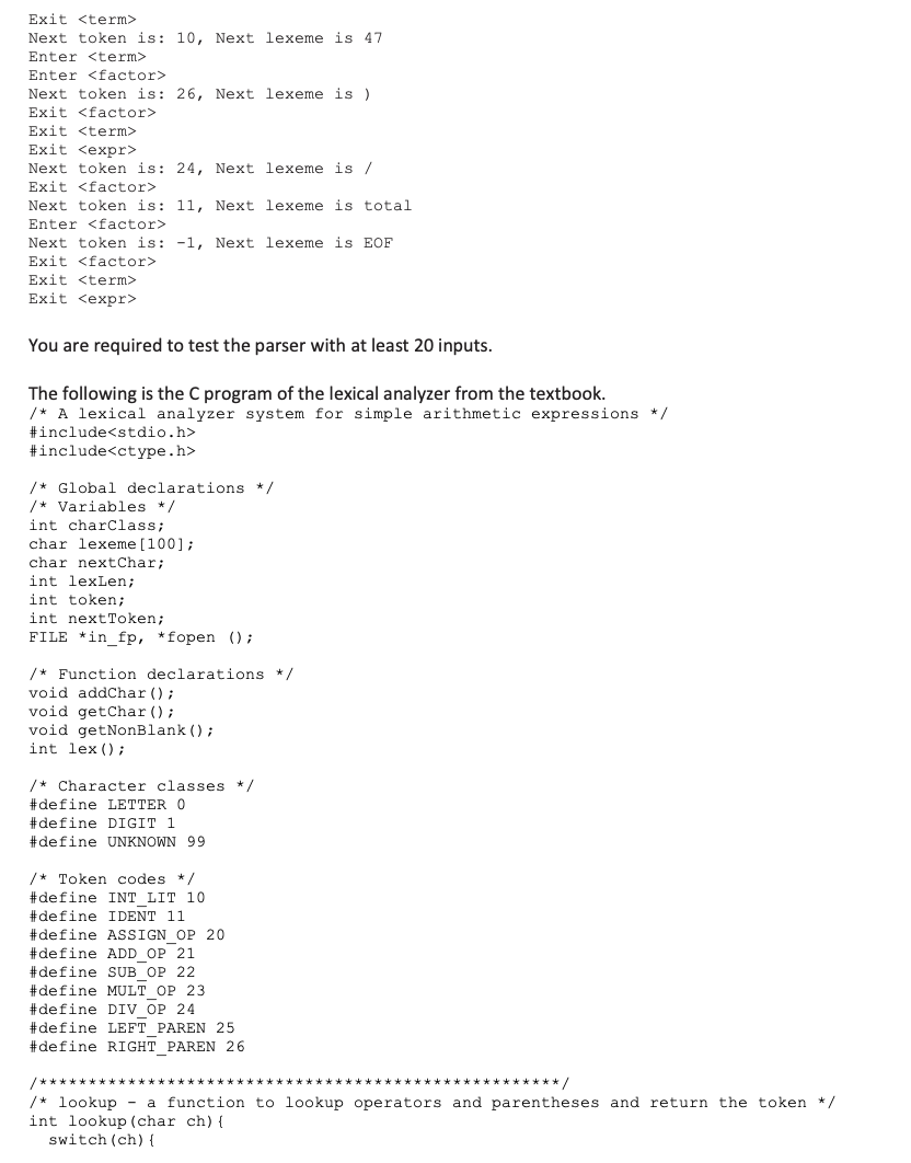 Can someone Convert this C code to java, | Chegg.com