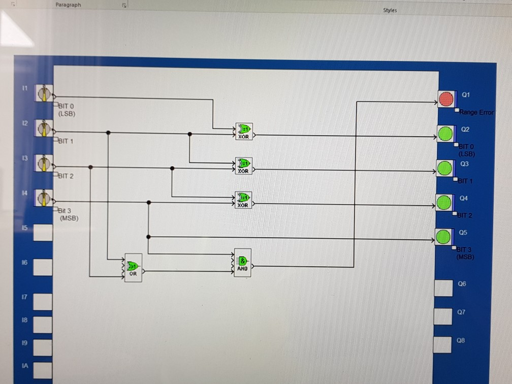 Solved I have created a binary to gray code converter. the | Chegg.com
