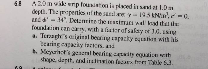 Solved 5) Solve problem 6.86. The depth of the water table | Chegg.com