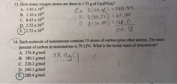 solved-13-how-many-oxygen-atoms-are-there-in-1-75-g-of-chegg