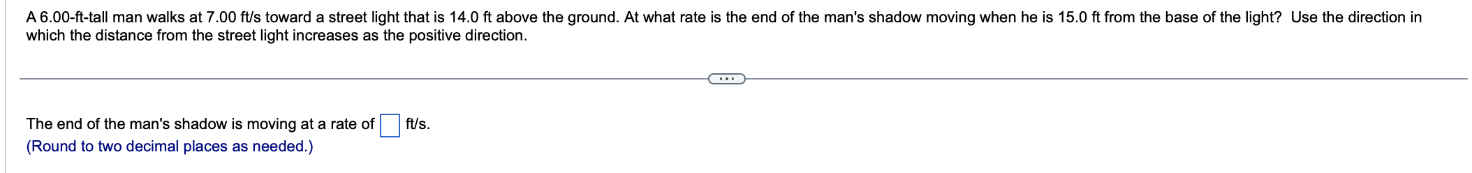 Solved which the distance from the street light increases as | Chegg.com