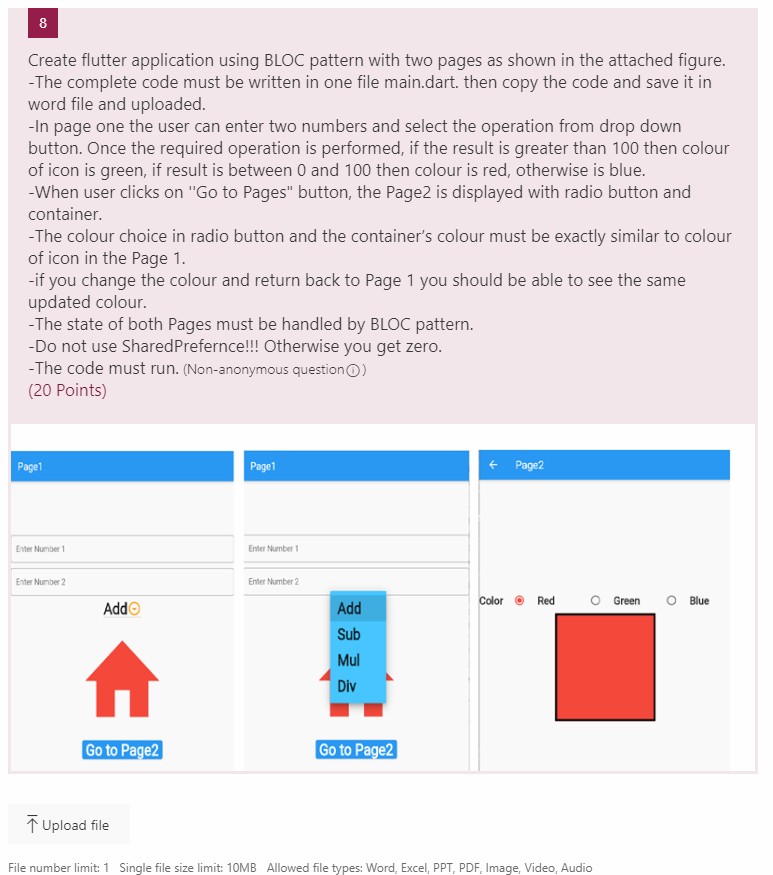 BLoC Pattern with Flutter