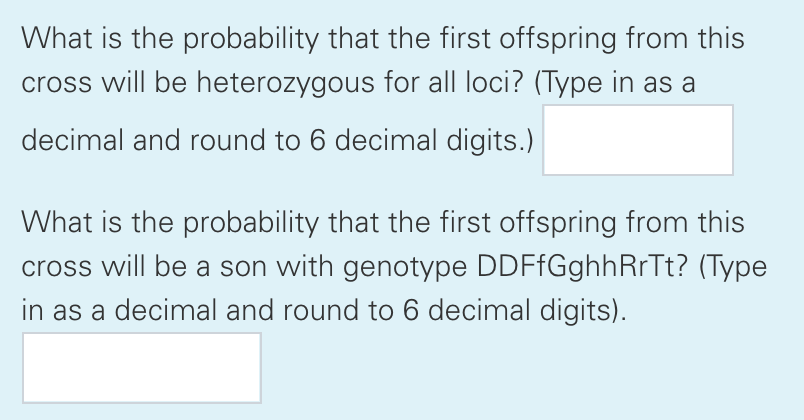 Solved Assume that there is complete dominance and complete | Chegg.com