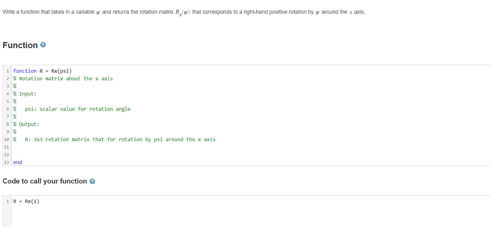 Solved Write a function that takes in a variable y and | Chegg.com