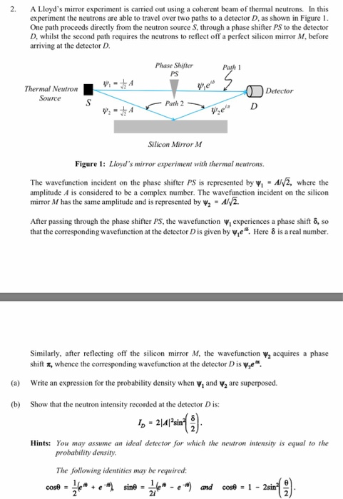 lloyd's mirror experiment explanation