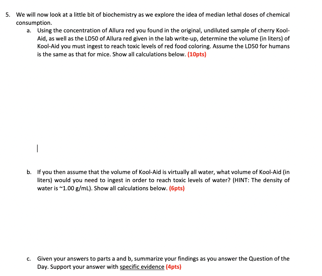 Original concentration of dilution KoolAid= 1.26619