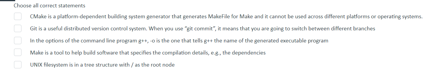 Solved Choose all correct statements Git is a useful | Chegg.com
