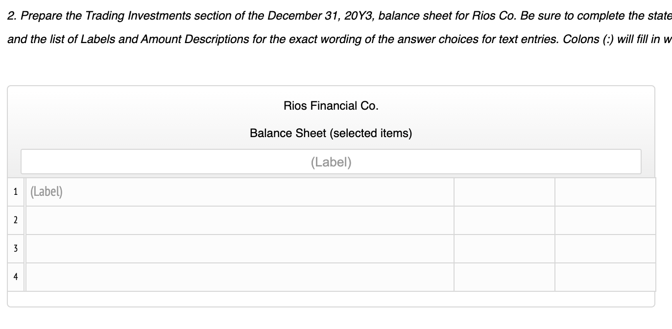 Solved Rios Co. is a regional insurance company that began | Chegg.com