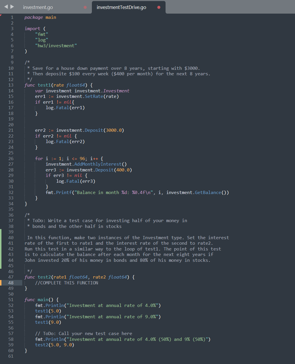 Solved Please help me write the rest of these codes in | Chegg.com