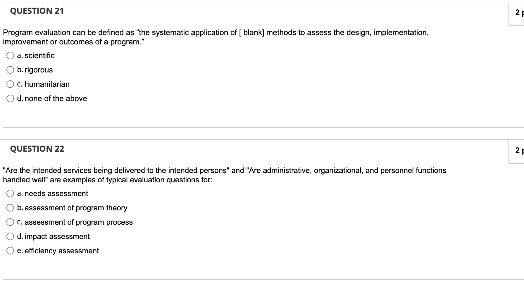 Solved QUESTION 19 Which of the following types of program