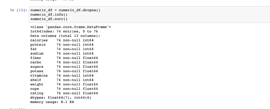 In 1 import pandas as pd df | Chegg.com