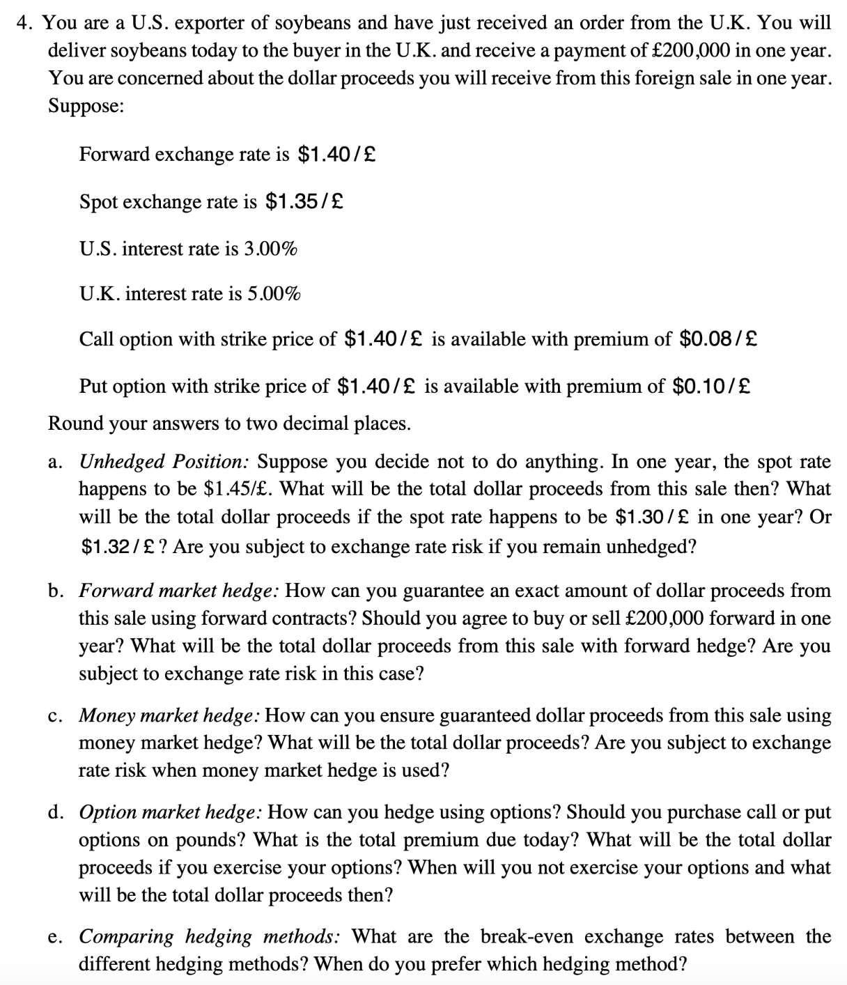 Solved Please show all calculations and clearly state the | Chegg.com