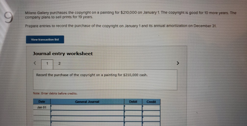 Solved Milano Gallery purchases the copyright on a painting | Chegg.com