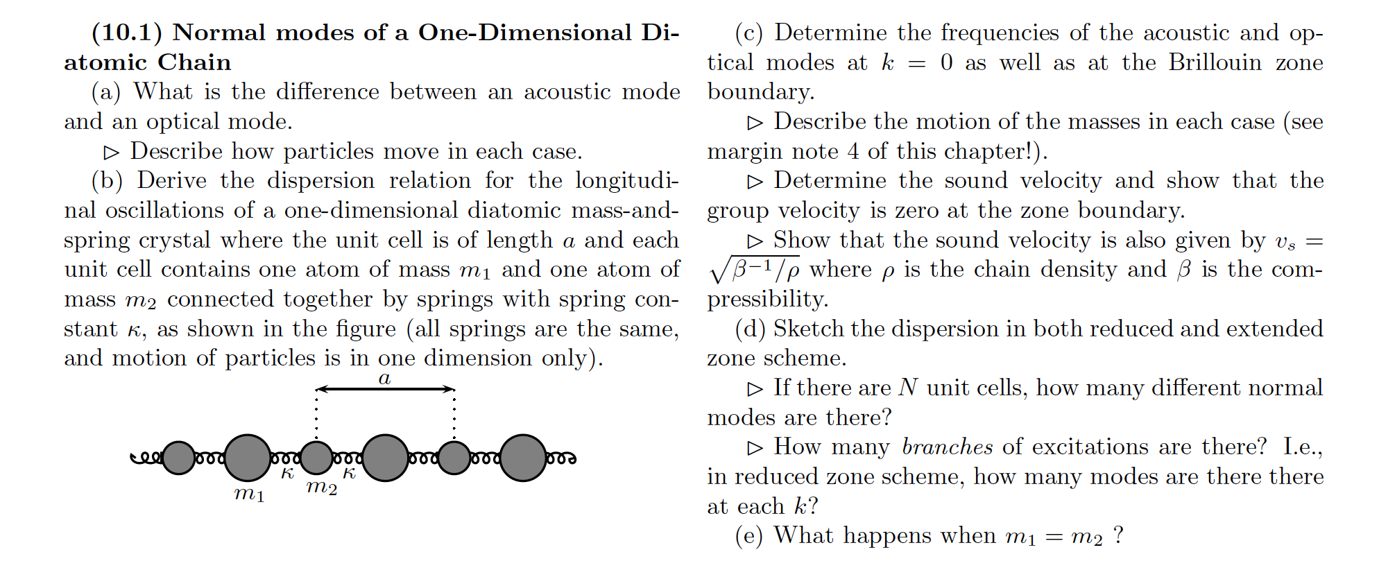 Solved Hello, This is for a solid state physics class. The | Chegg.com