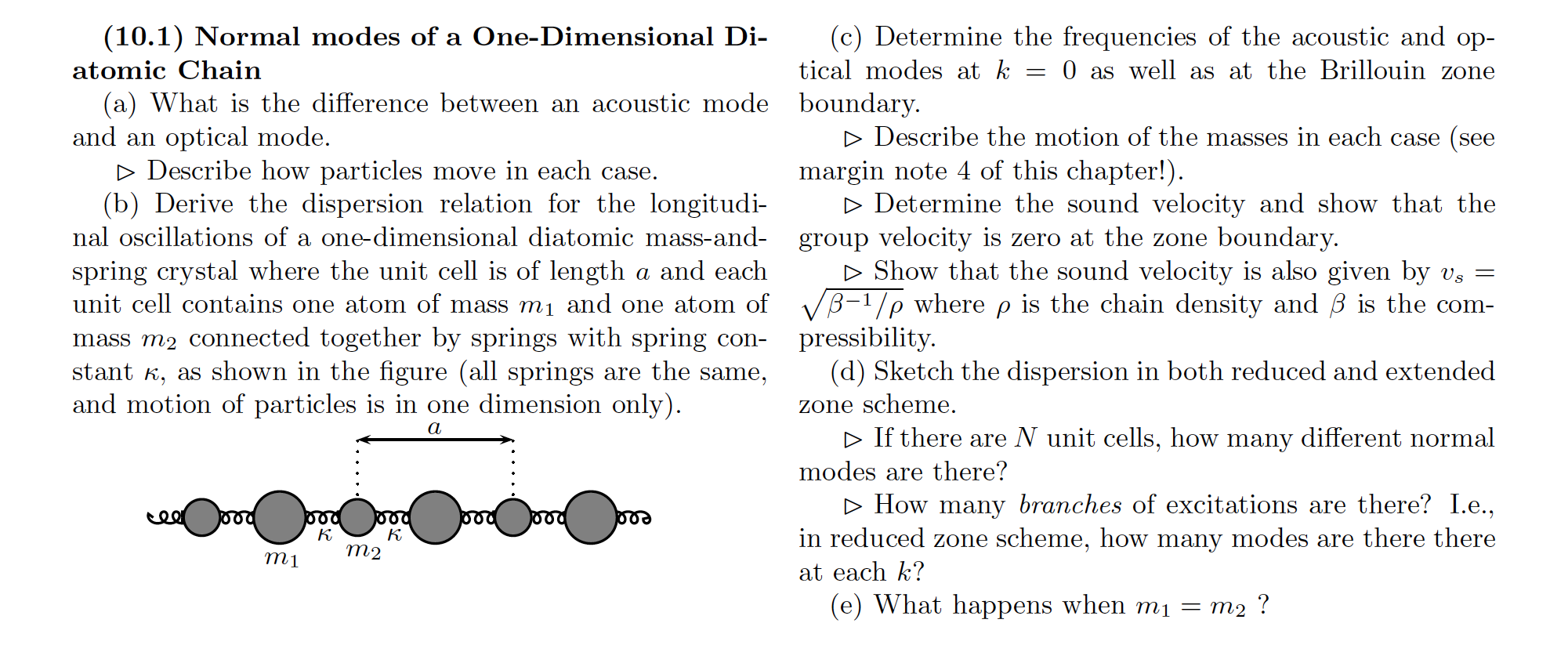 Solved Hello, This Is For A Solid State Physics Class. The | Chegg.com