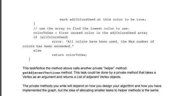 Solved Need help with implementing a graph in java. I will | Chegg.com