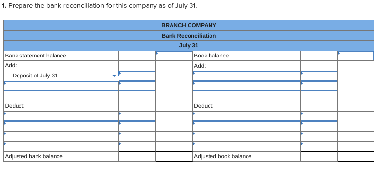 Solved Problem 6-4A Preparing a bank reconciliation and | Chegg.com