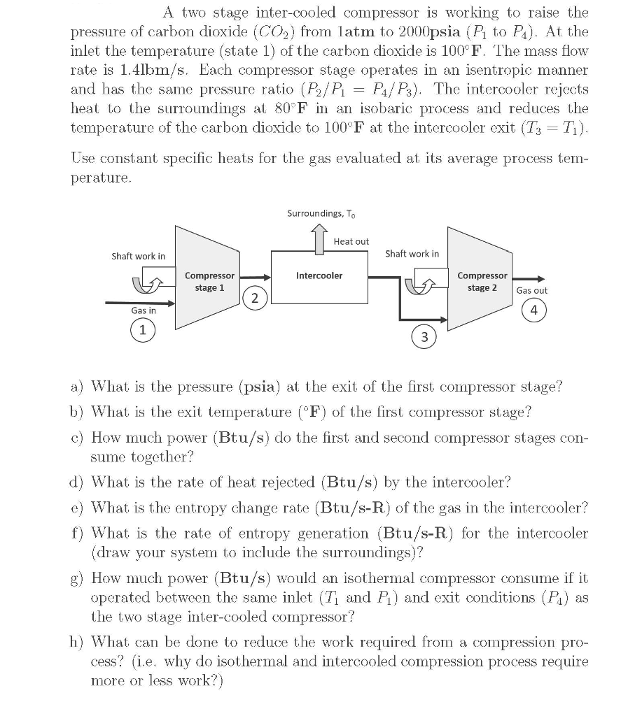 Intercooled Compression Mechanical Engineering Archive | November 08, 2018 | Chegg.com