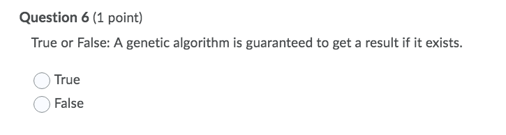 Solved True or false: A Generate-and-Test algorithm can | Chegg.com