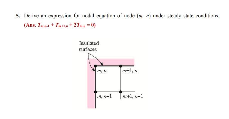 Solved 5. Derive an expression for nodal equation of node | Chegg.com