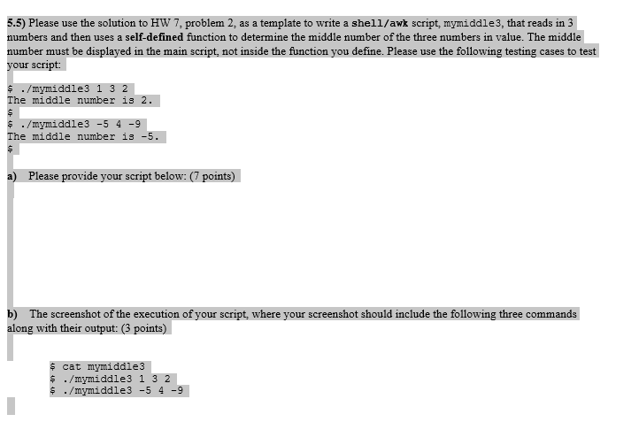 Solved 5.5) Please use the solution to HW 7, problem 2, as a | Chegg.com
