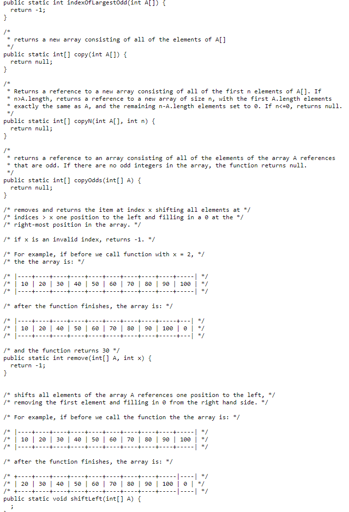 Solved Please solve in Java accordingly to the instruction, | Chegg.com