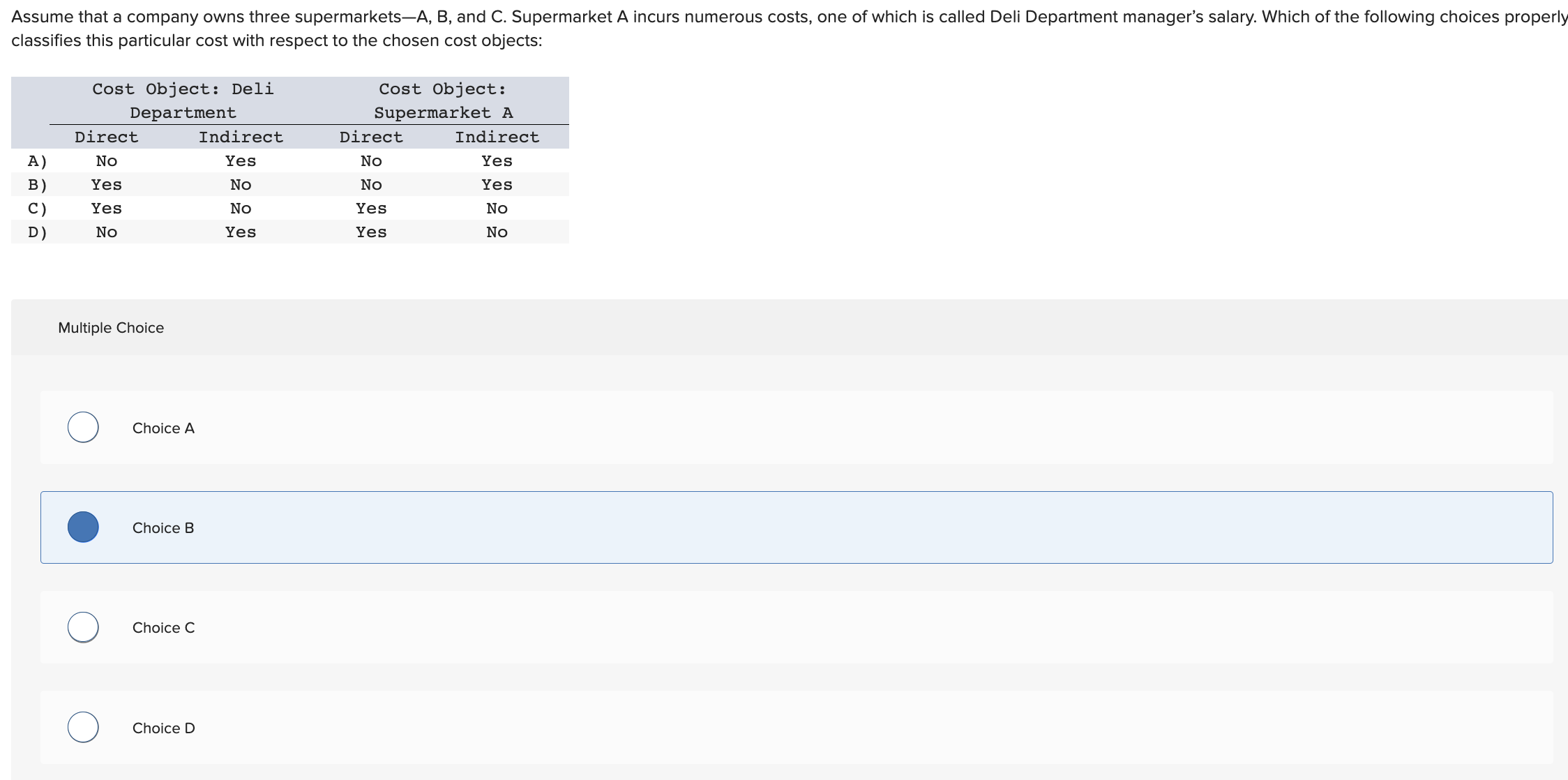 Solved Multiple Choice Choice A Choice B Choice C Choice D | Chegg.com