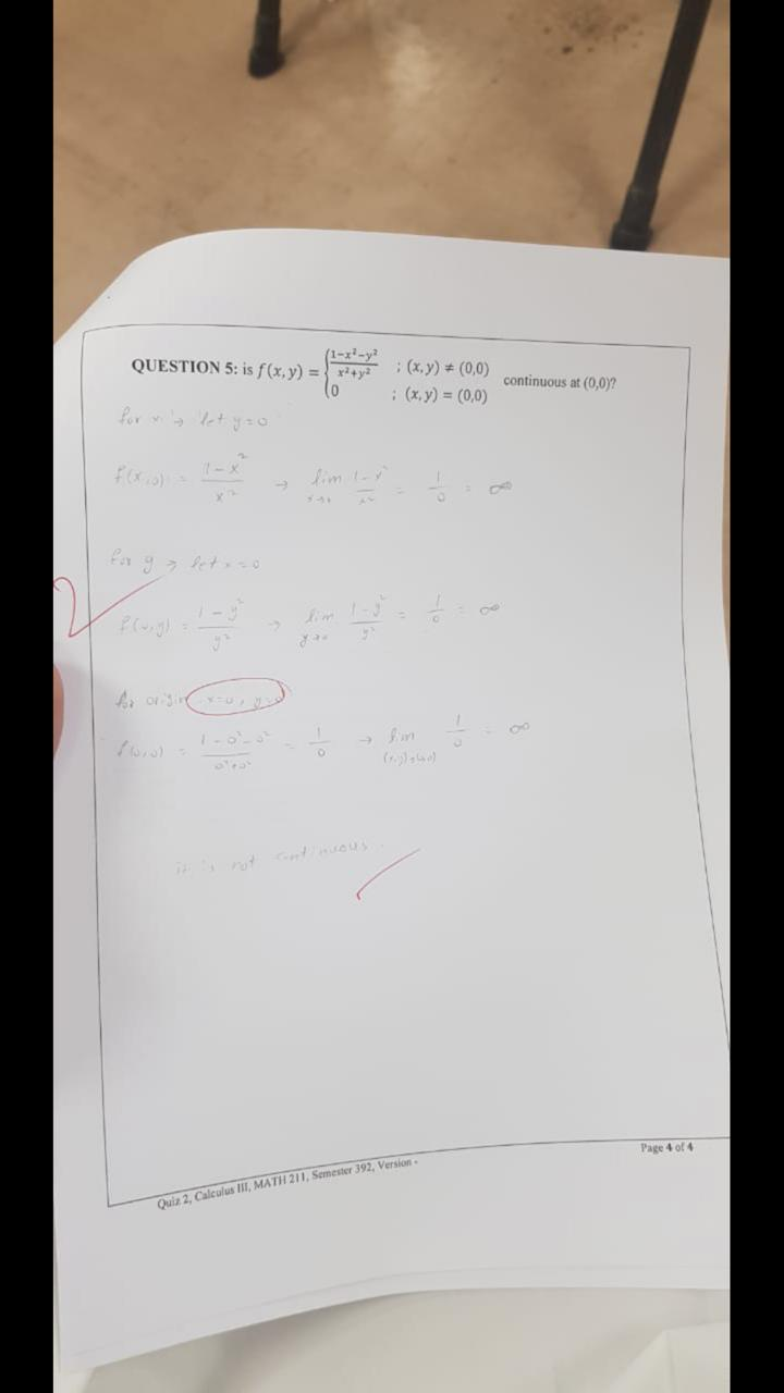 5: 5 ... (5.7) Is Continuo \u003d {\u003d\u003e\u003e (0) (*) QUESTION : + Solved: