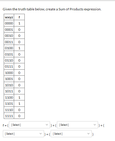 Solved Which is the correct Boolean expression that the | Chegg.com