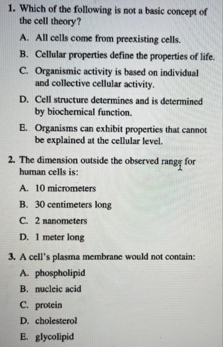 Solved 1. Which of the following is not a basic concept of | Chegg.com