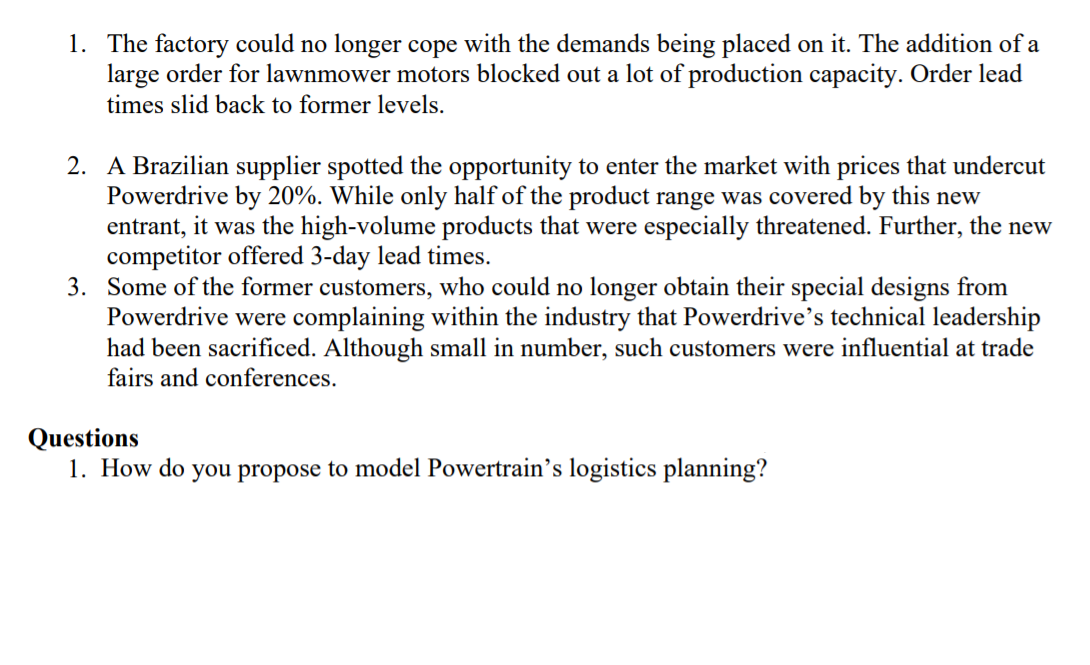 supply chain segmentation case study