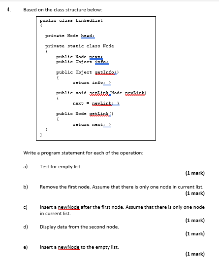 Solved Based on the following algorithm: for (int i=0; i
