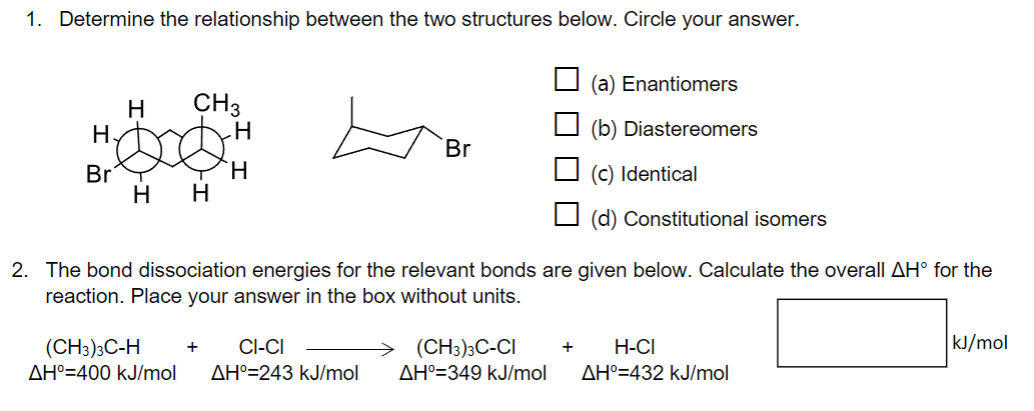 Solved 1. Determine the relationship between the two | Chegg.com